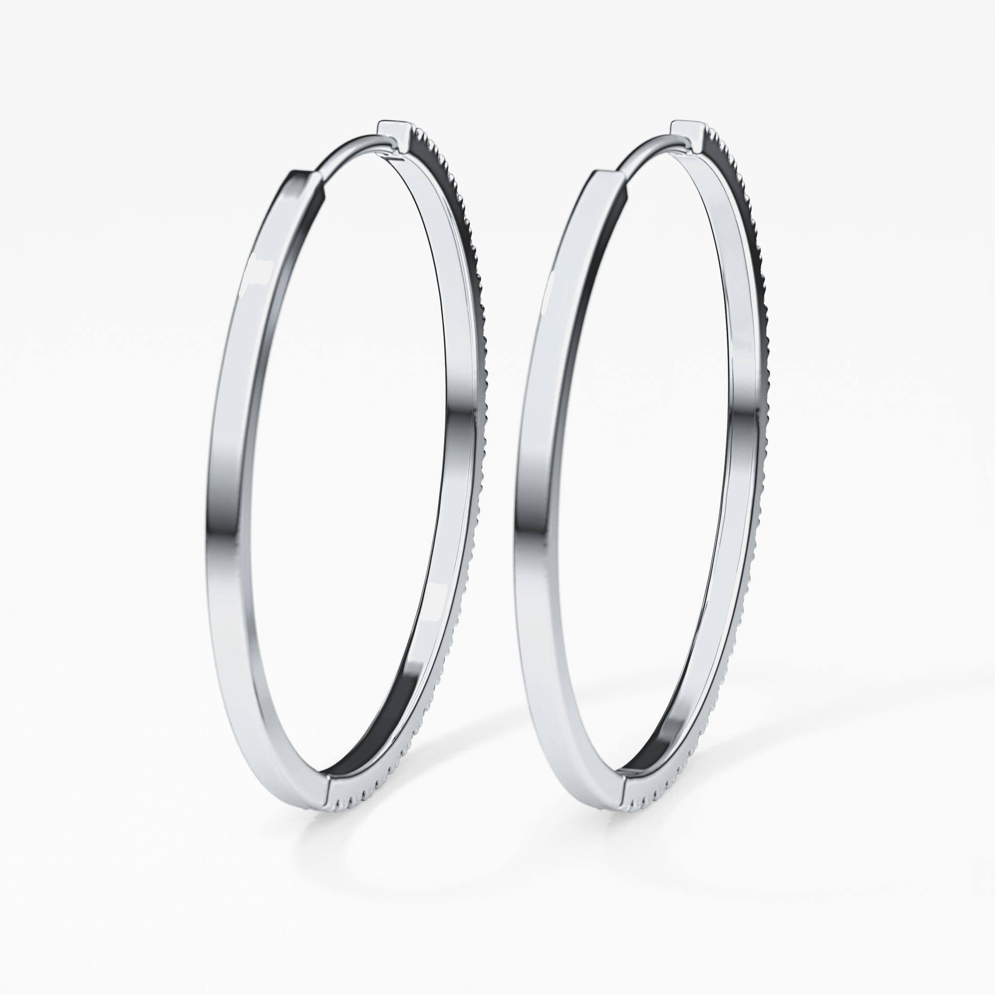 0.4 TCW Round Lab Grown Diamond Stud Earrings