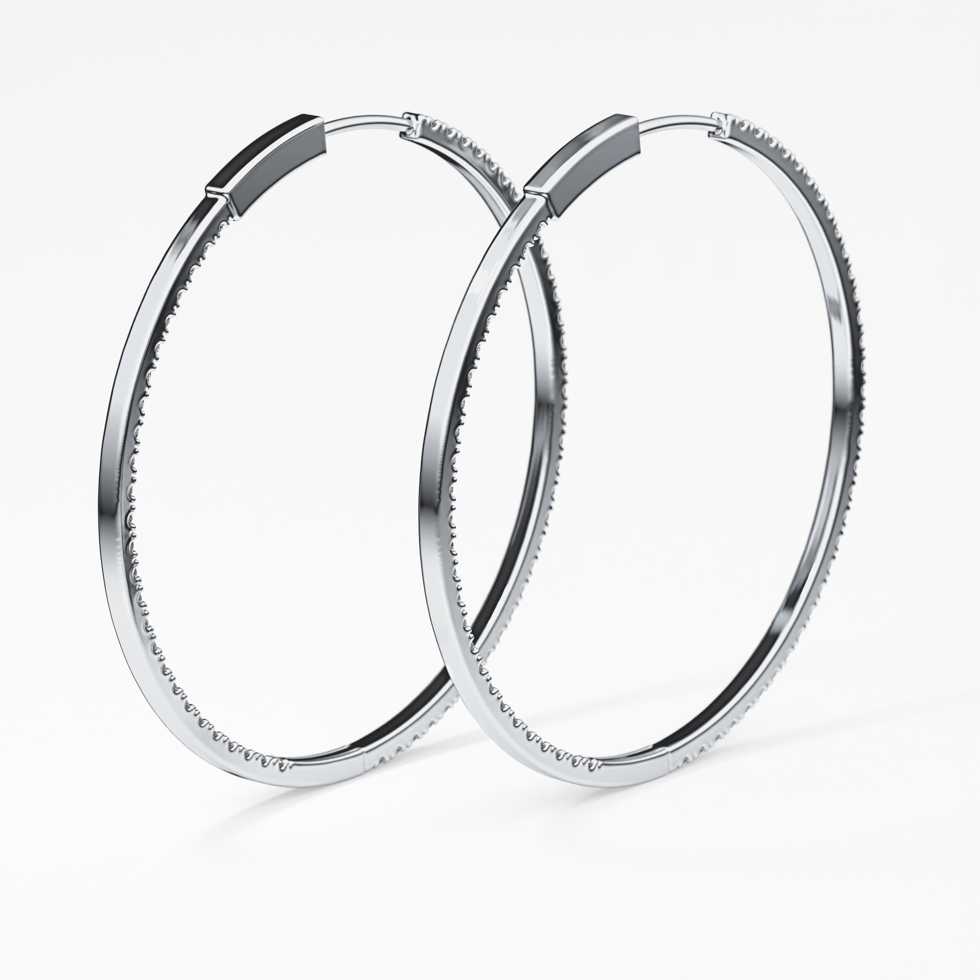 0.4 TCW Round Lab Grown Diamond Stud Earrings