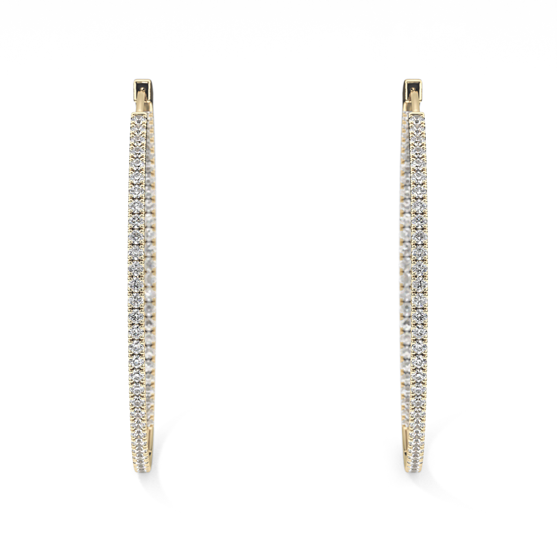0.4 TCW Round Lab Grown Diamond Stud Earrings