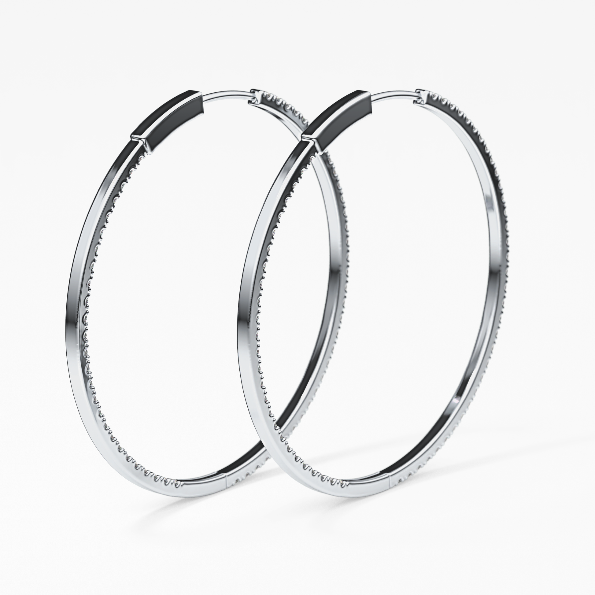 0.4 TCW Round Lab Grown Diamond Stud Earrings