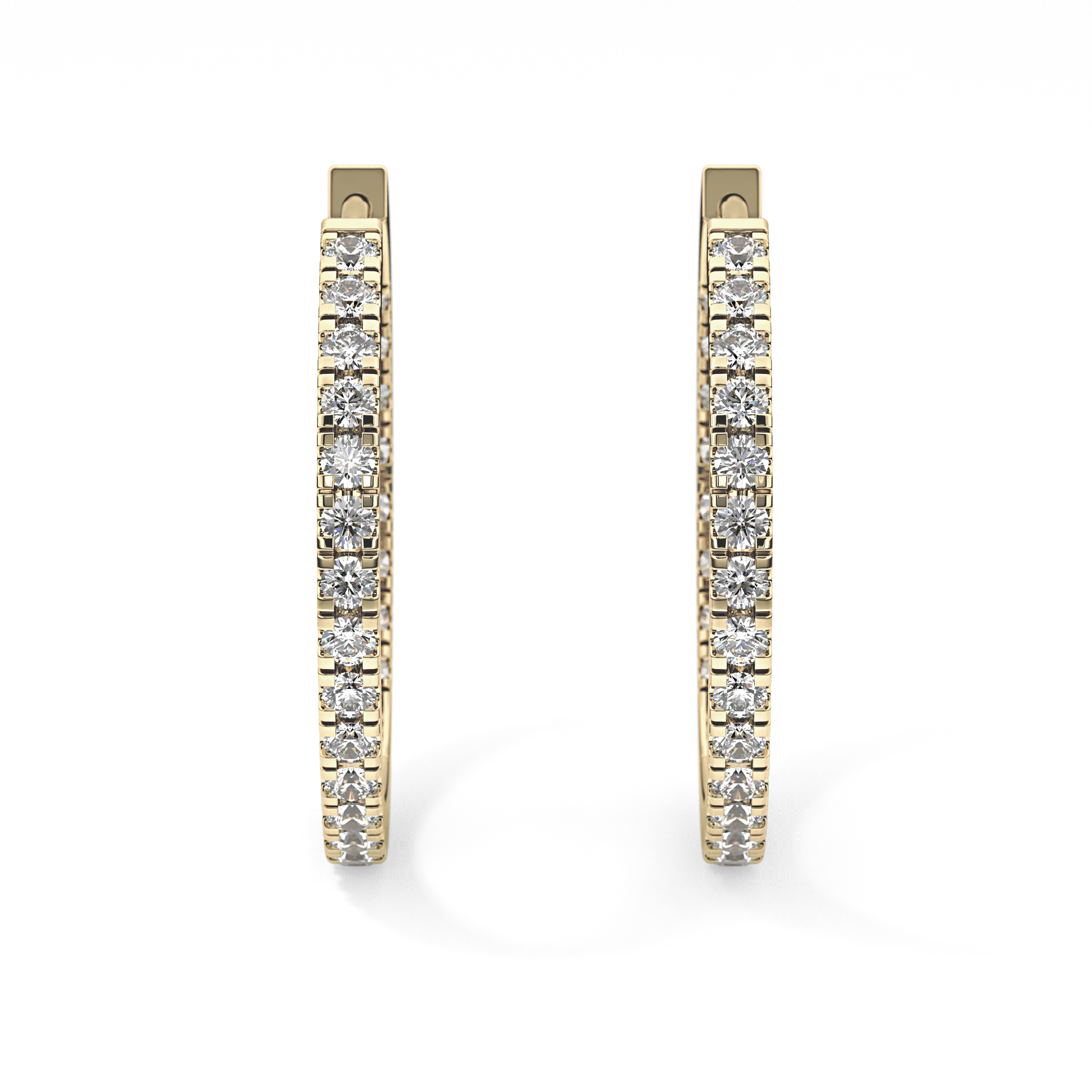 0.4 TCW Round Lab Grown Diamond Stud Earrings