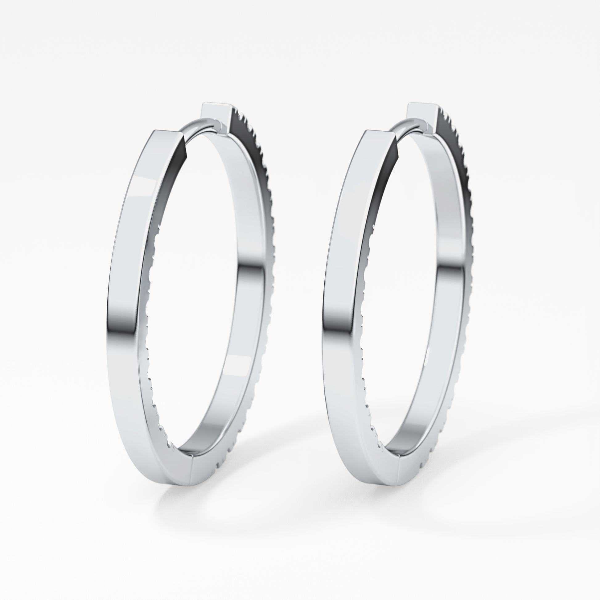 0.4 TCW Round Lab Grown Diamond Stud Earrings