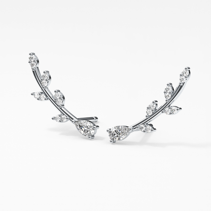 0.4 TCW Round Lab Grown Diamond Stud Earrings
