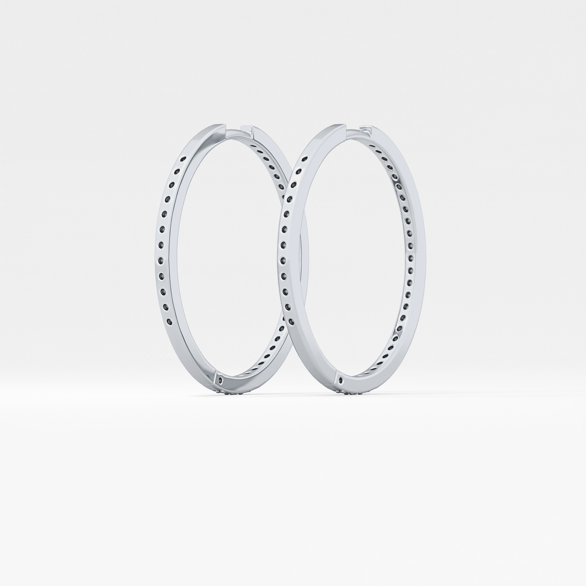 0.4 TCW Round Lab Grown Diamond Stud Earrings