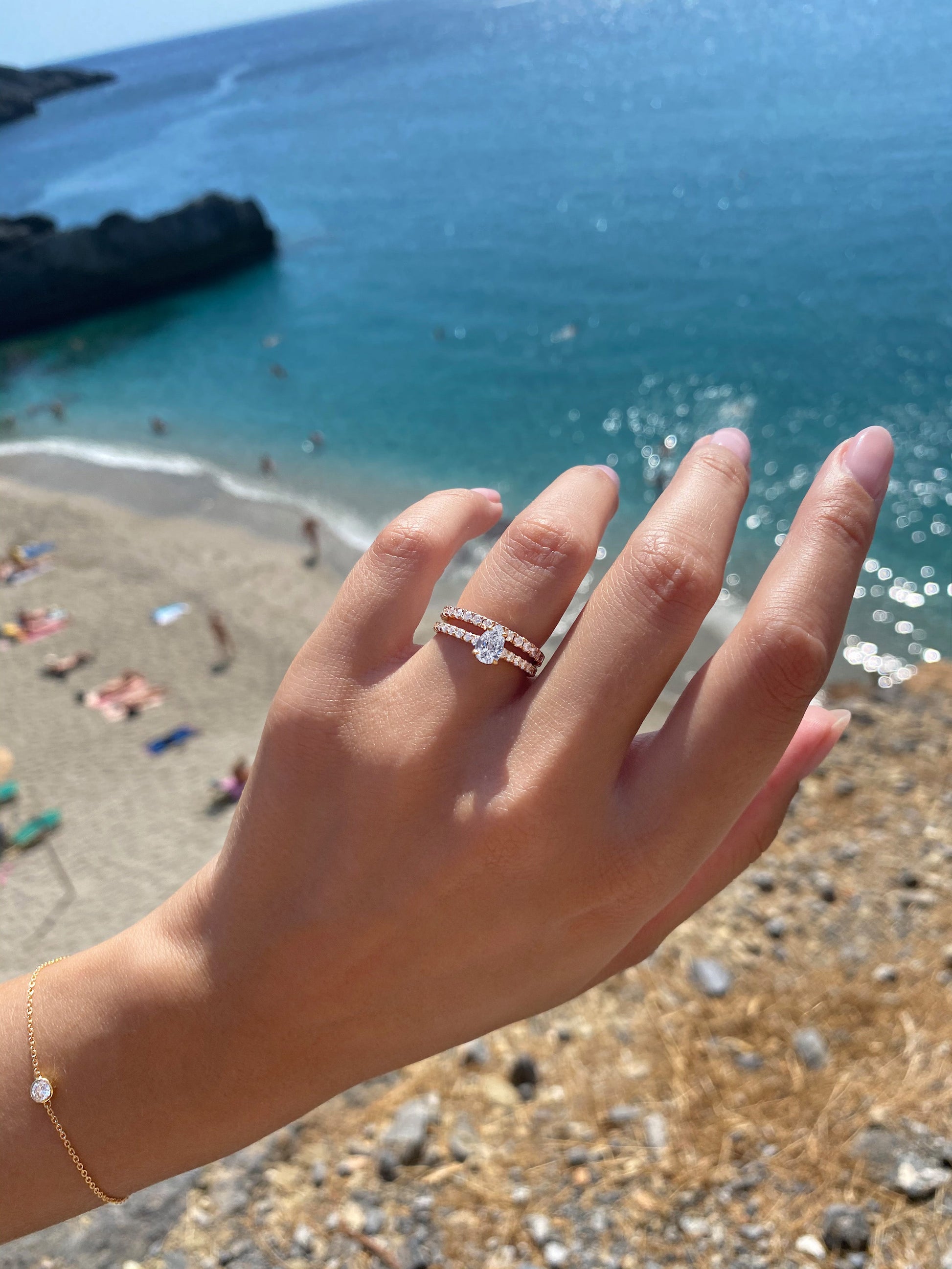 2 CT Pear Solitaire CVD F/VS1 Diamond Engagement Ring 11