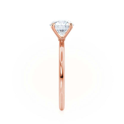 Oval Solitaire Lab Grown Diamond Engagement Ring