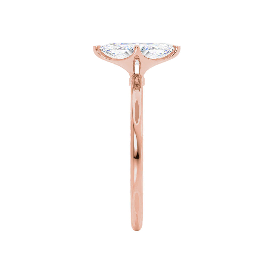 Marquise Solitaire Lab Grown Diamond Engagement Ring
