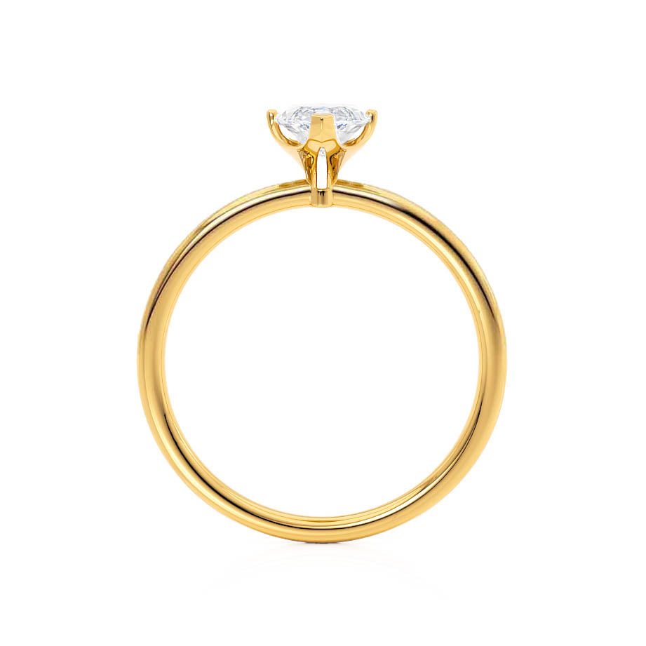 Marquise Solitaire Lab Grown Diamond Engagement Ring