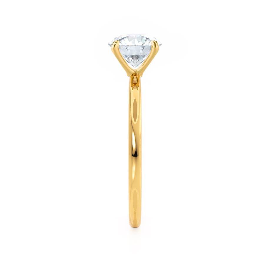 Cushion Solitaire Lab Grown Diamond Engagement Ring