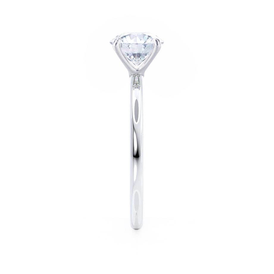 Cushion Solitaire Lab Grown Diamond Engagement Ring