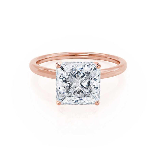 Princess Solitaire Lab Grown Diamond Engagement Ring