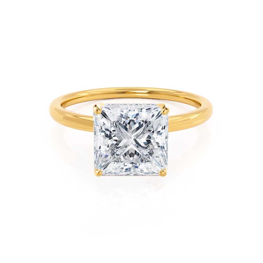 Princess Solitaire Lab Grown Diamond Engagement Ring