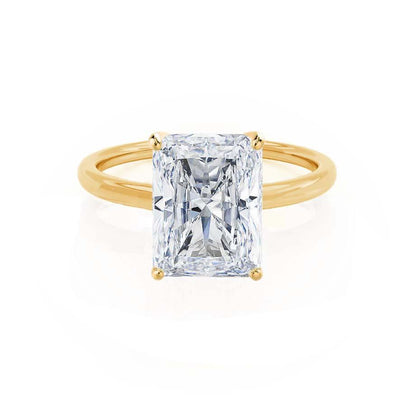 Radiant Solitaire Lab Grown Diamond Engagement Ring