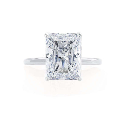 Radiant Solitaire Lab Grown Diamond Engagement Ring