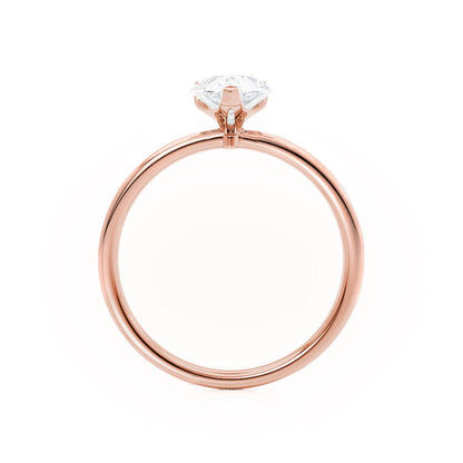 Pear Solitaire Lab Grown Diamond Engagement Ring