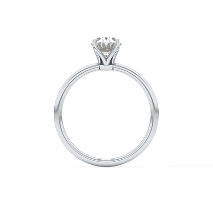 Oval Solitaire Lab Grown Diamond Engagement Ring