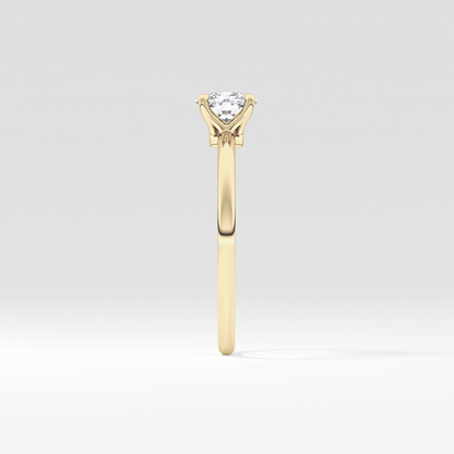 Cushion Solitaire Lab Grown Diamond Engagement Ring