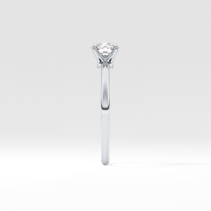 Cushion Solitaire Lab Grown Diamond Engagement Ring