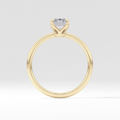 Radiant Solitaire Lab Grown Diamond Engagement Ring
