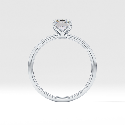 Radiant Solitaire Lab Grown Diamond Engagement Ring