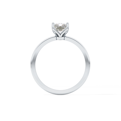 Radiant Solitaire Lab Grown Diamond Engagement Ring