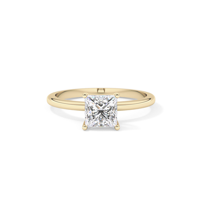 Princess Solitaire Lab Grown Diamond Engagement Ring