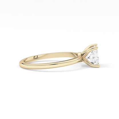 Princess Solitaire Lab Grown Diamond Engagement Ring