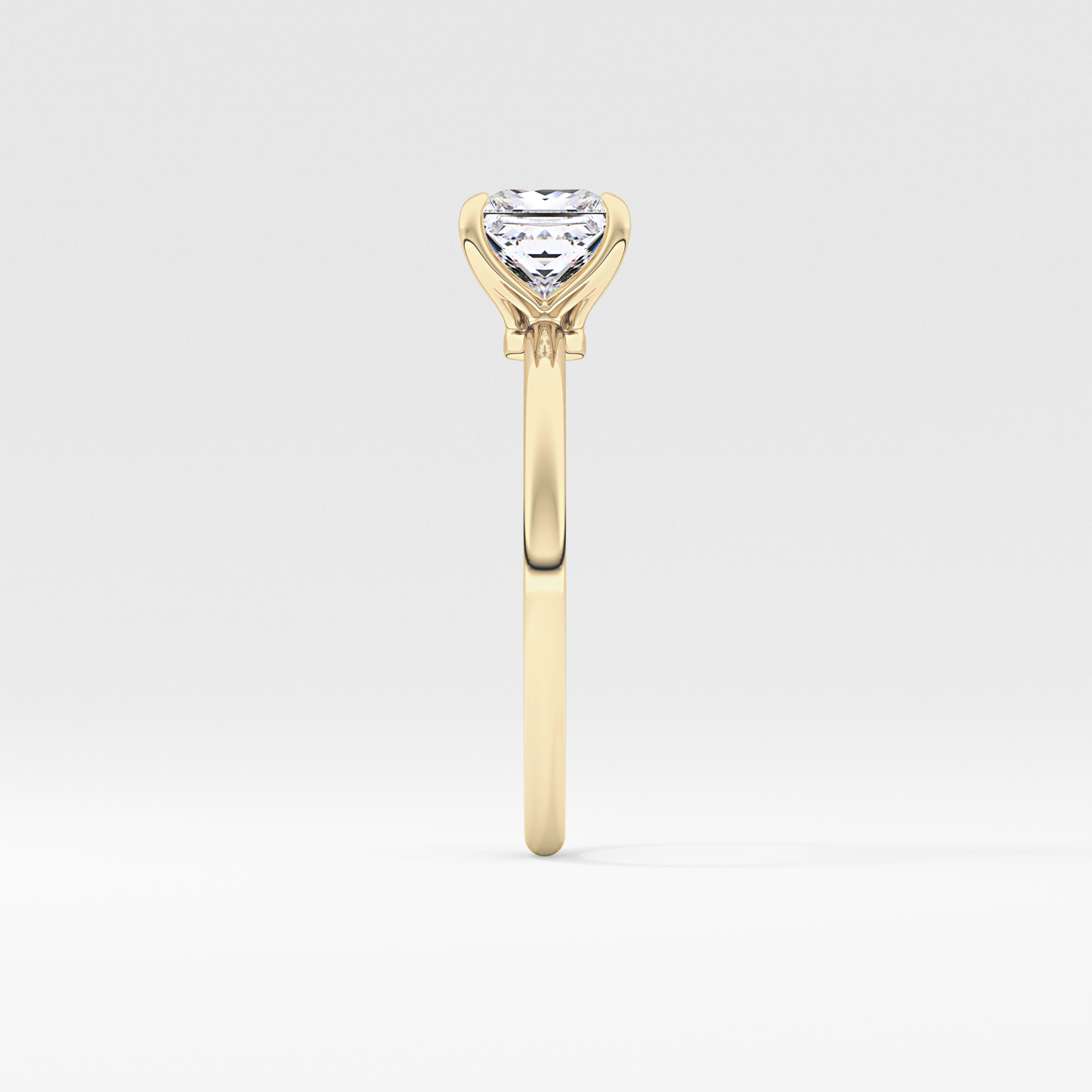 Princess Solitaire Lab Grown Diamond Engagement Ring