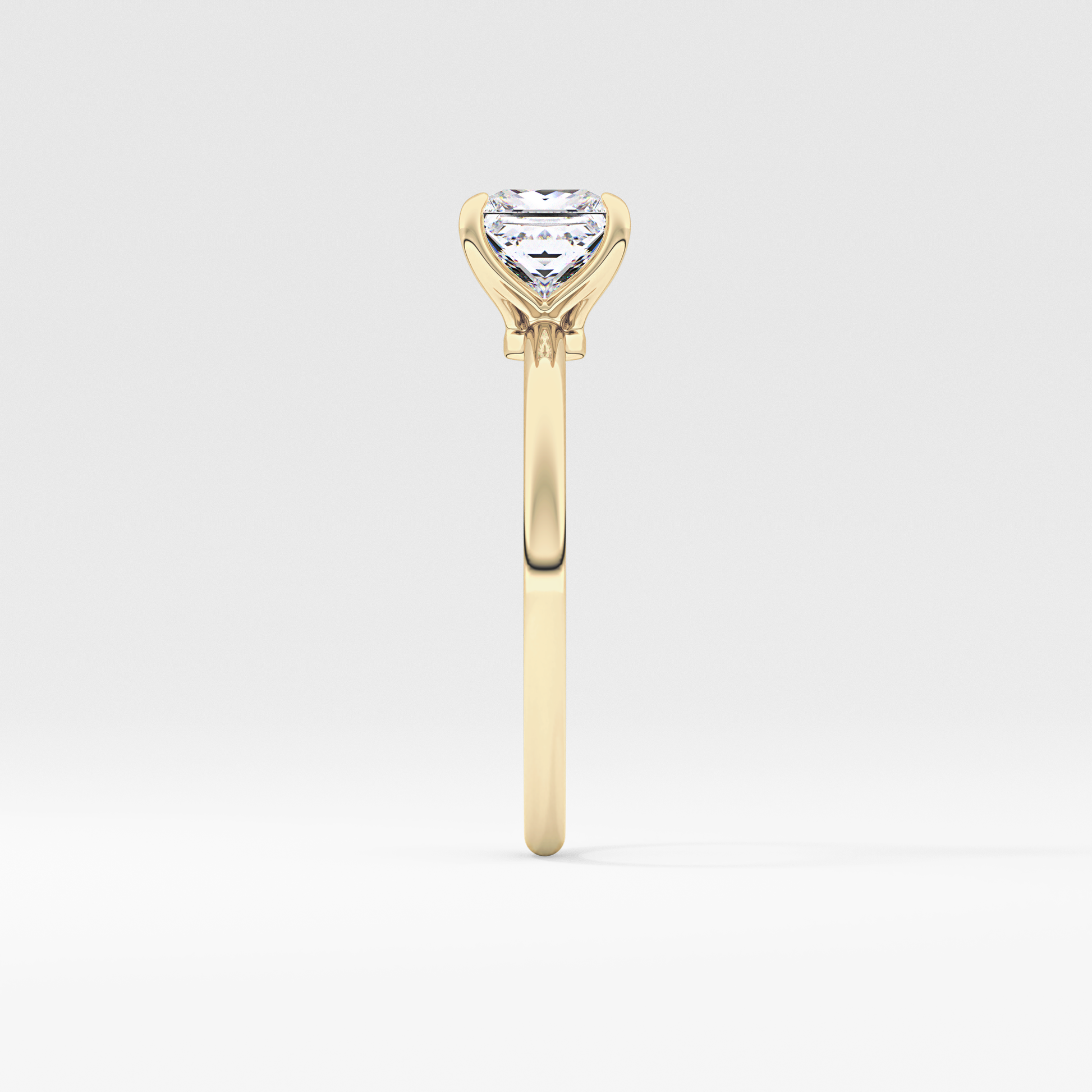 Princess Solitaire Lab Grown Diamond Engagement Ring