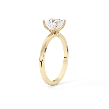 Princess Solitaire Lab Grown Diamond Engagement Ring