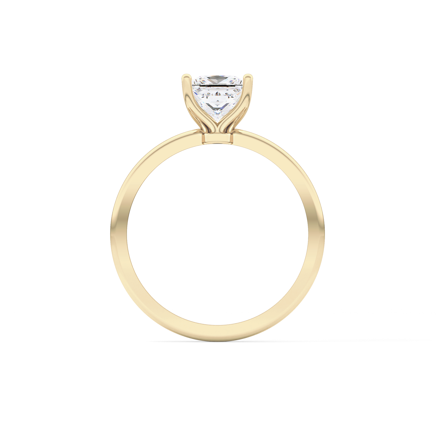 Princess Solitaire Lab Grown Diamond Engagement Ring