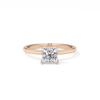 Princess Solitaire Lab Grown Diamond Engagement Ring