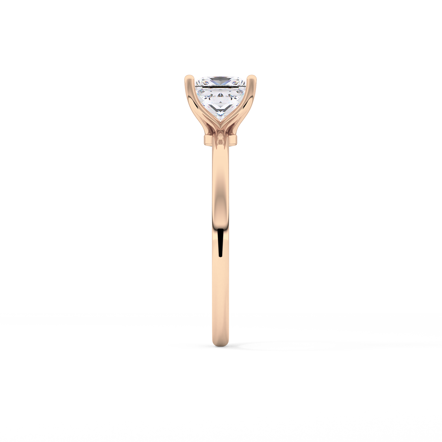 Princess Solitaire Lab Grown Diamond Engagement Ring