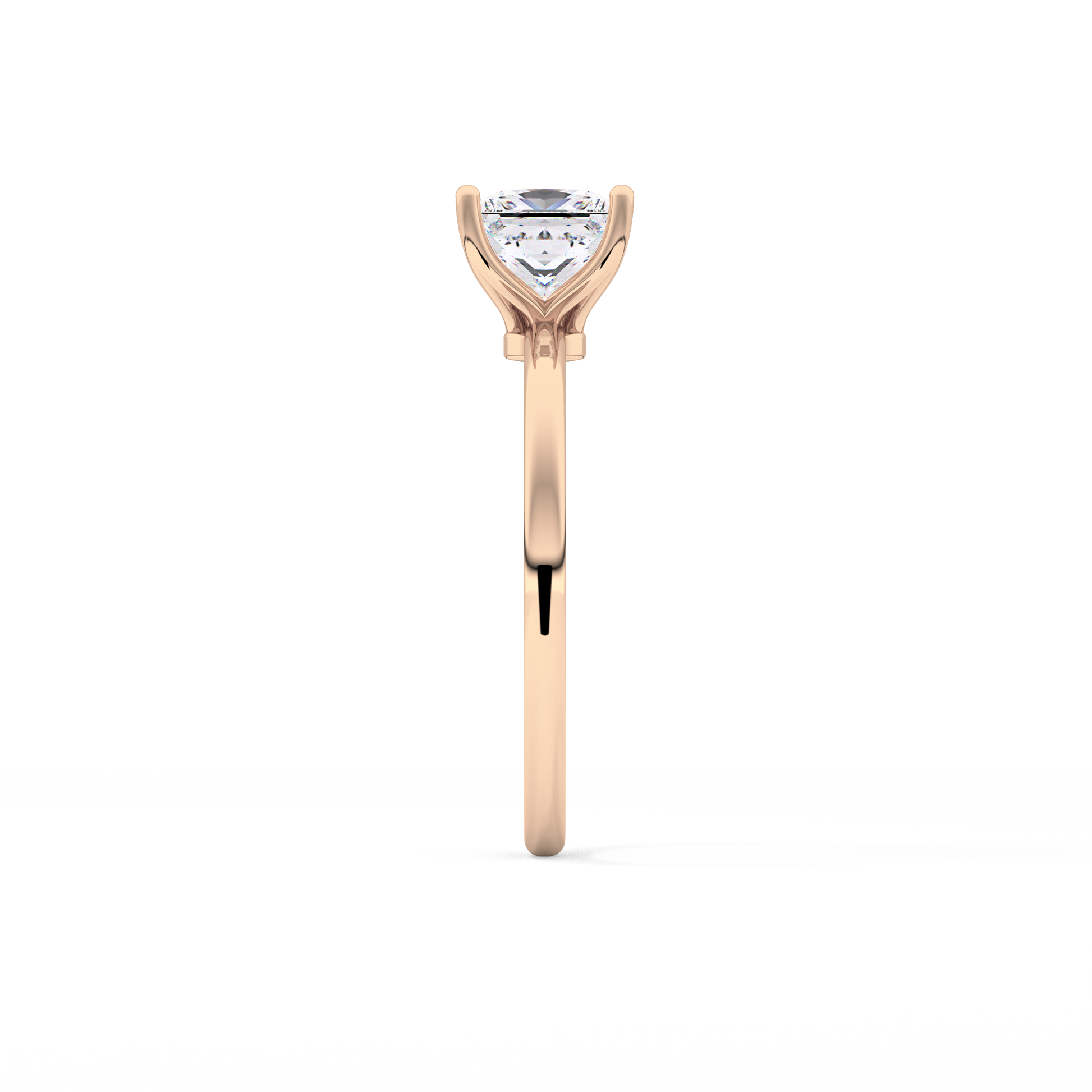 Princess Solitaire Lab Grown Diamond Engagement Ring