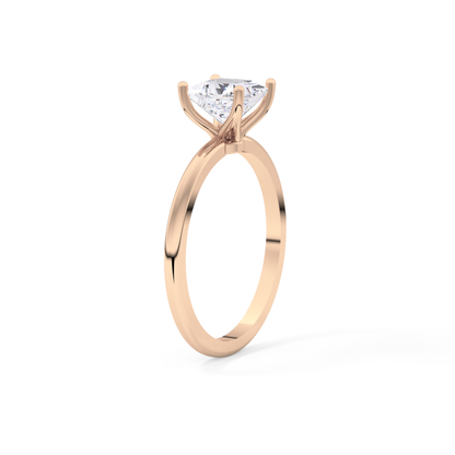 Princess Solitaire Lab Grown Diamond Engagement Ring