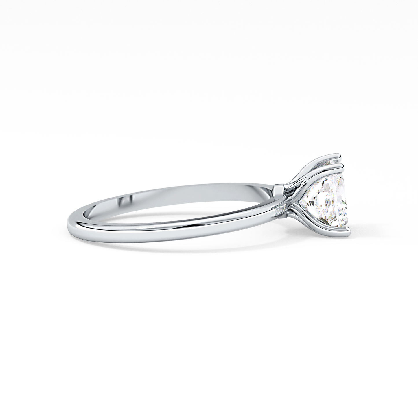Princess Solitaire Lab Grown Diamond Engagement Ring