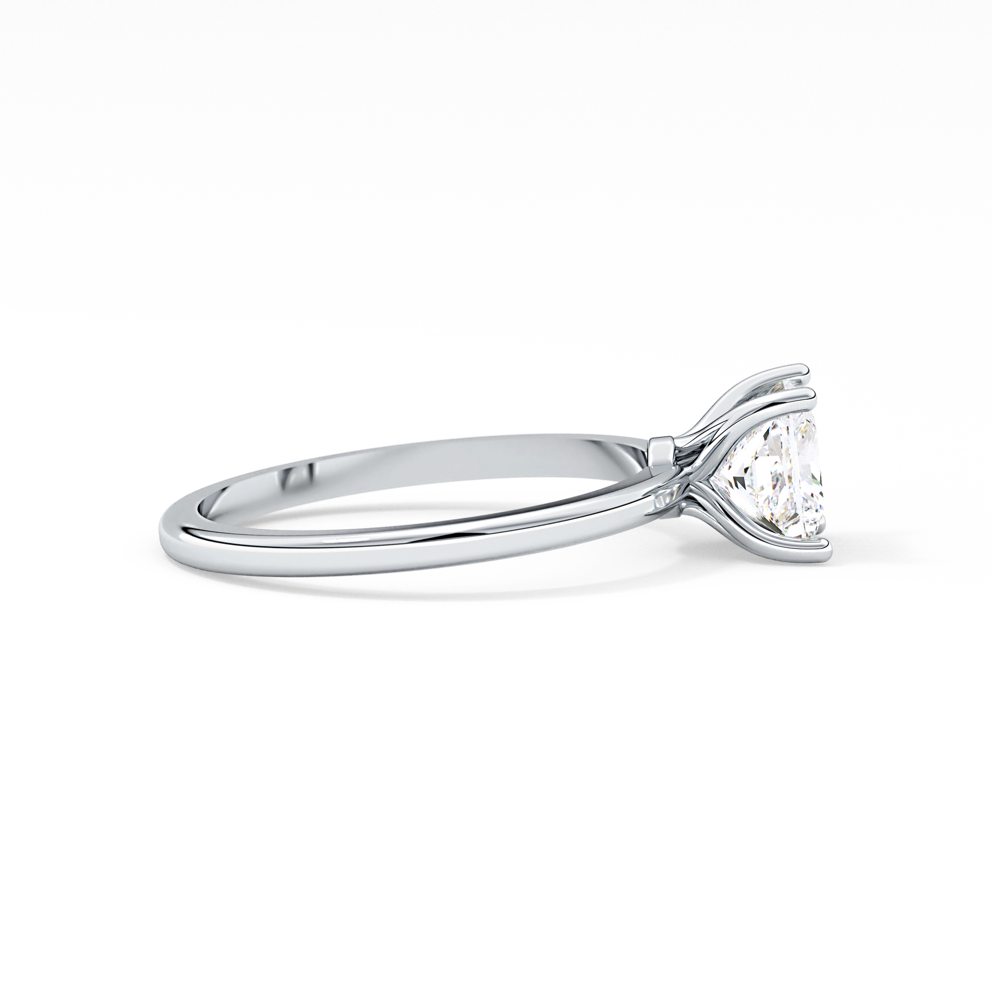 Princess Solitaire Lab Grown Diamond Engagement Ring