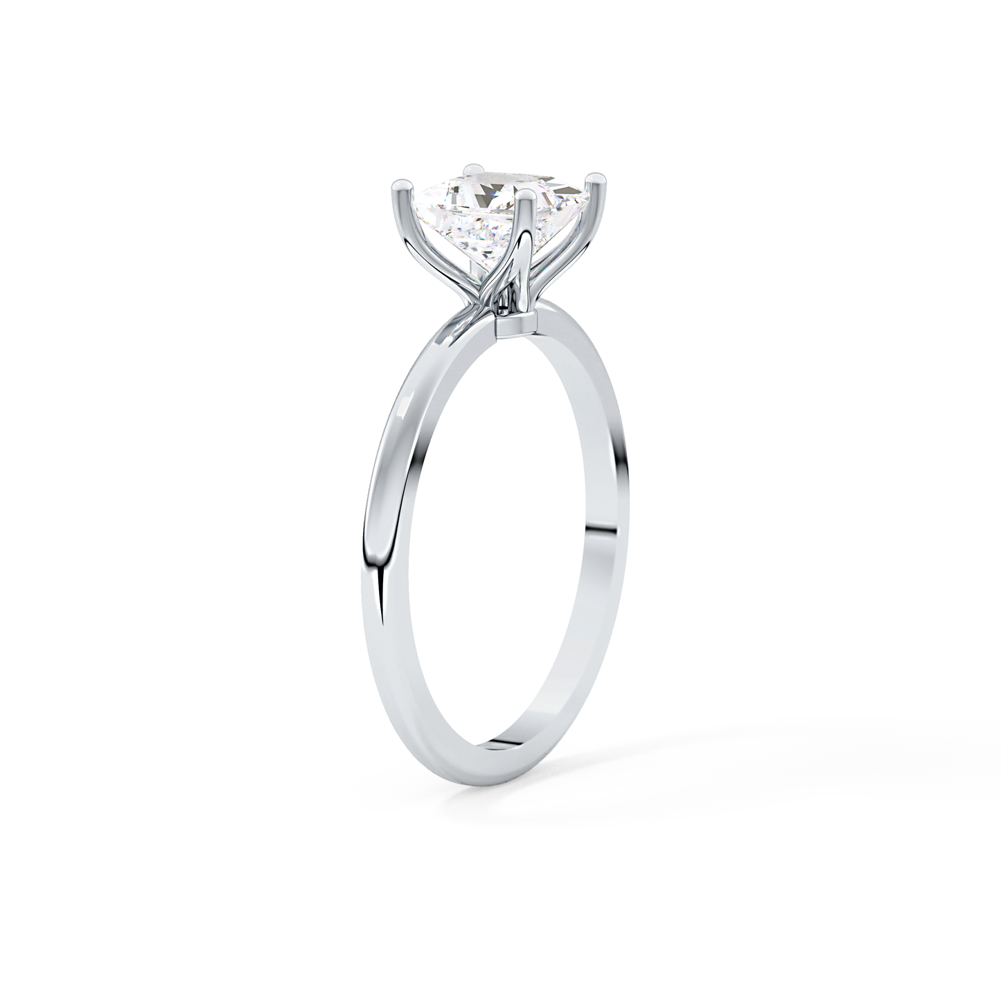 Princess Solitaire Lab Grown Diamond Engagement Ring
