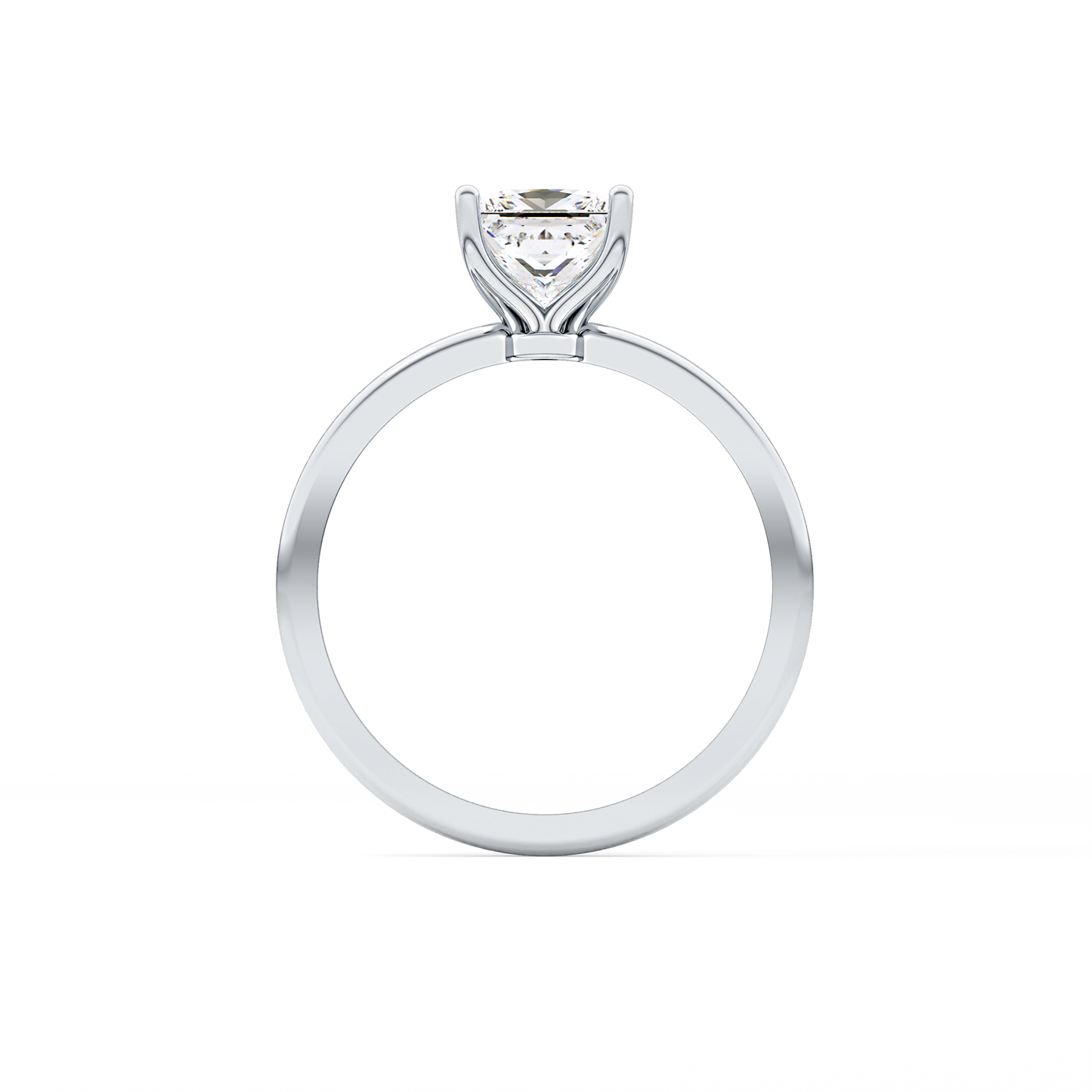 Princess Solitaire Lab Grown Diamond Engagement Ring