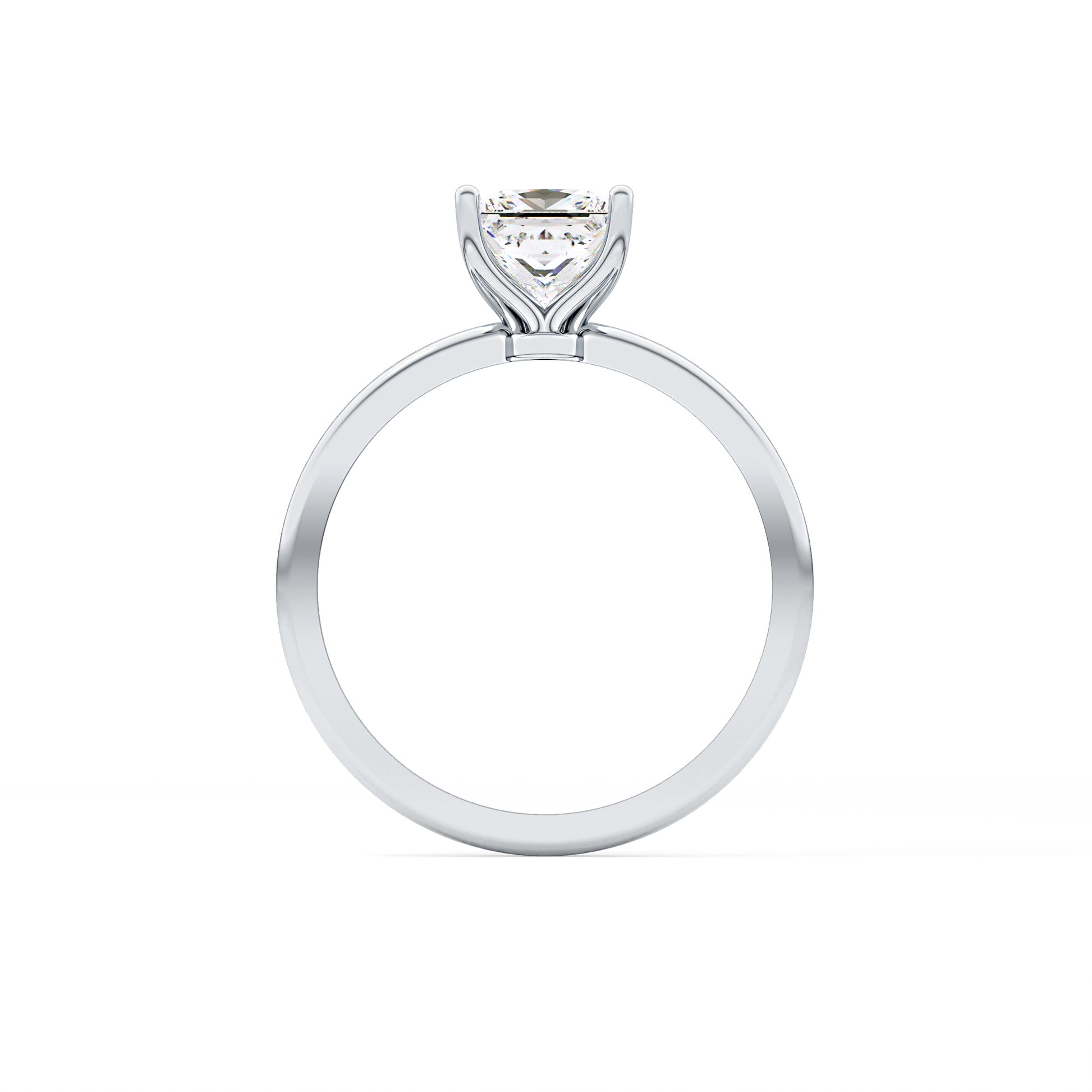Princess Solitaire Lab Grown Diamond Engagement Ring