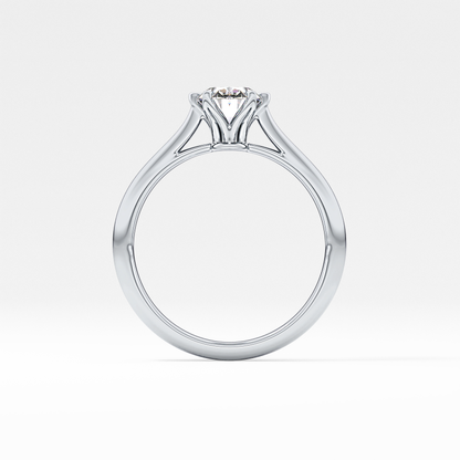 Oval Solitaire Lab Grown Diamond Engagement Ring