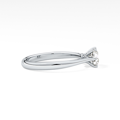 Cushion Solitaire Lab Grown Diamond Engagement Ring