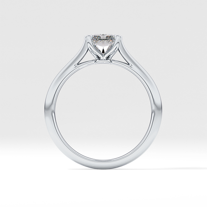 Radiant Solitaire Lab Grown Diamond Engagement Ring
