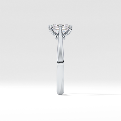 Radiant Solitaire Lab Grown Diamond Engagement Ring