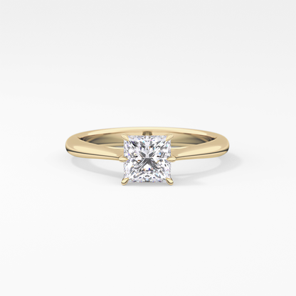 Princess Solitaire Lab Grown Diamond Engagement Ring