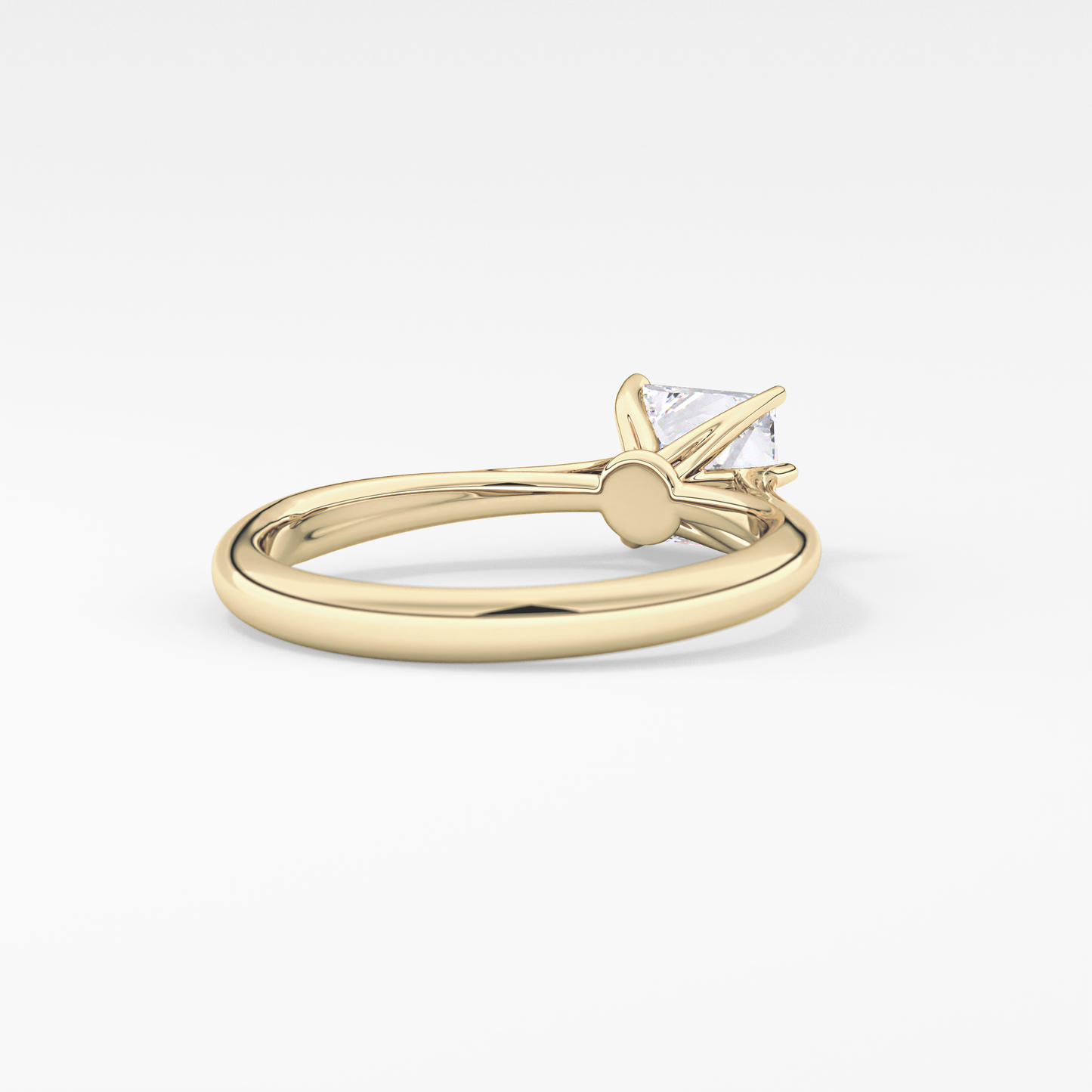 Princess Solitaire Lab Grown Diamond Engagement Ring