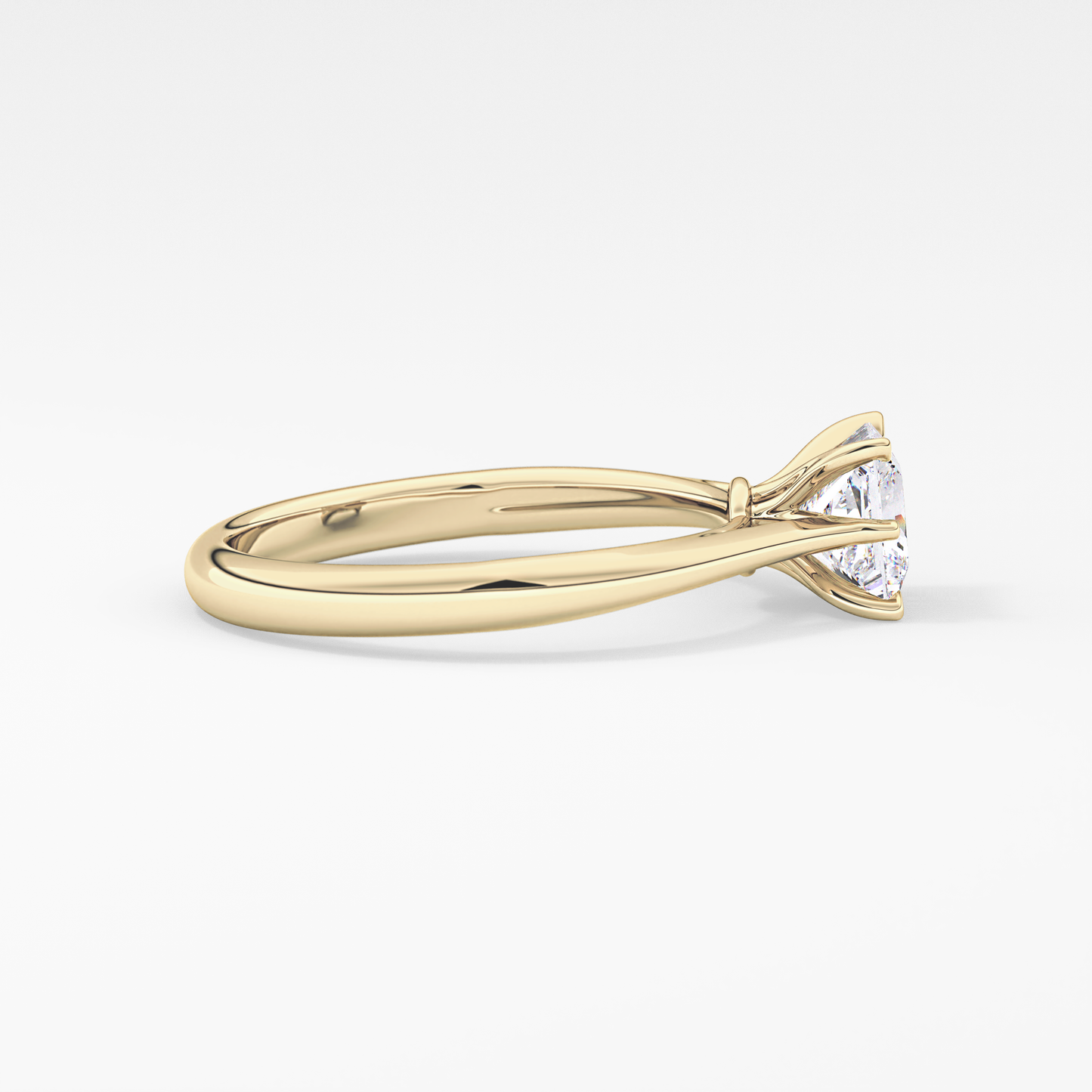 Princess Solitaire Lab Grown Diamond Engagement Ring