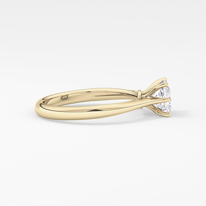 Princess Solitaire Lab Grown Diamond Engagement Ring
