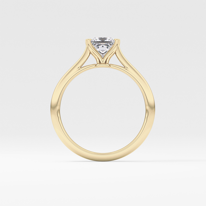 Princess Solitaire Lab Grown Diamond Engagement Ring