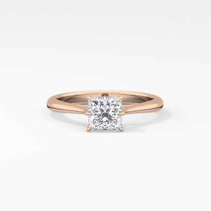 Princess Solitaire Lab Grown Diamond Engagement Ring